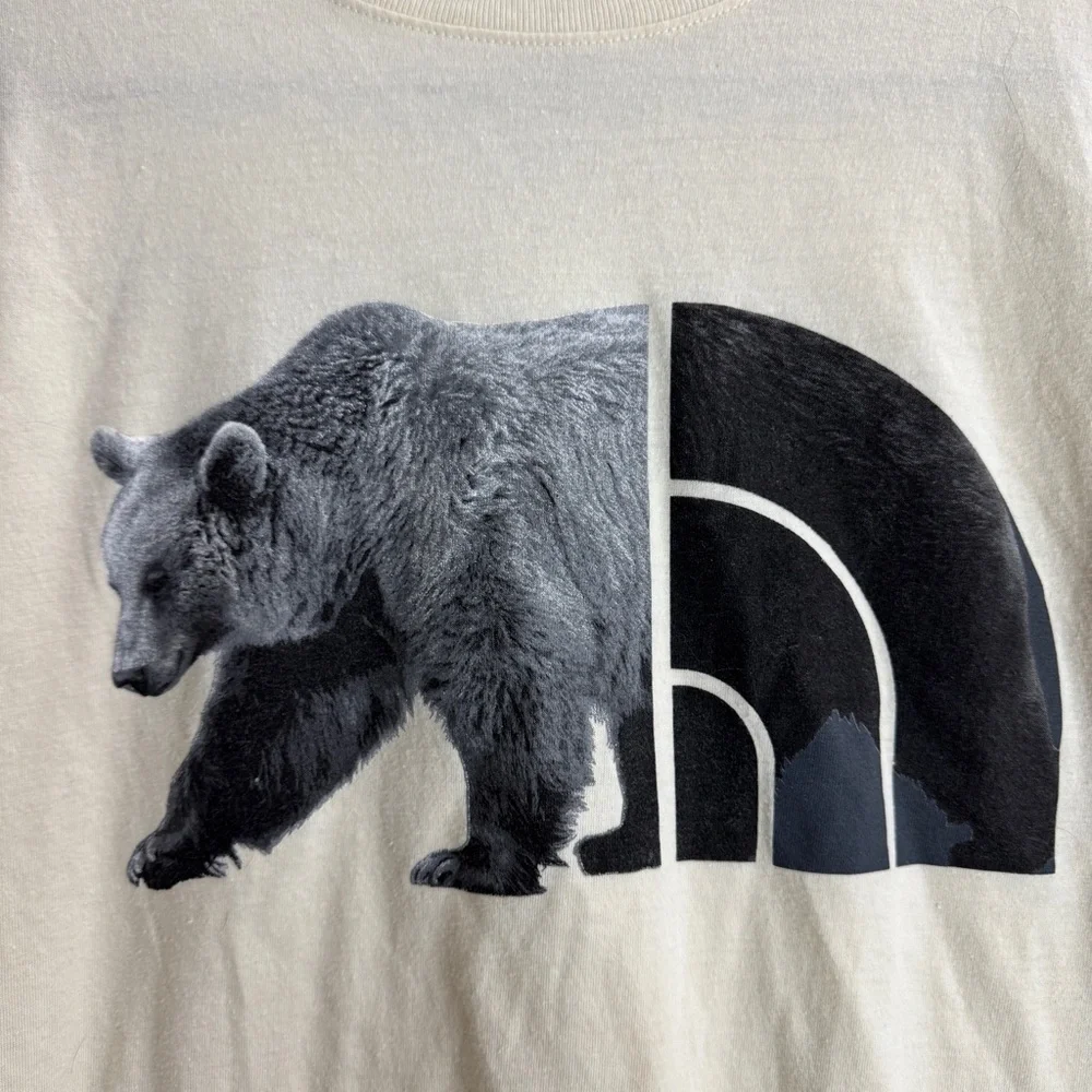 The North Face Bear Shirt Size Medium
